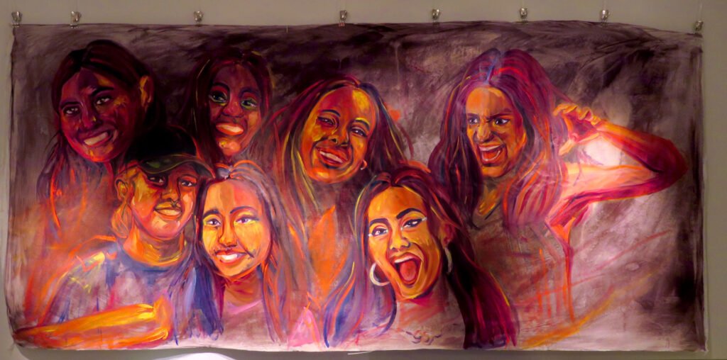 Painting of my roommates